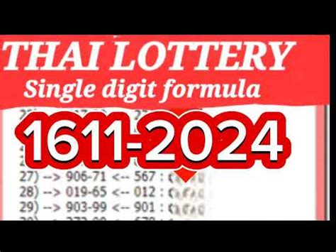 thai lottery vip tips today|Thai Lottery Result Today 01.